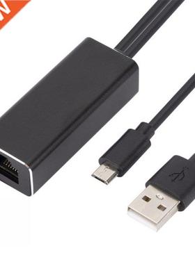 Ethernet Adapter Micro USB Power to RJ45 10/100Mbps for Goog