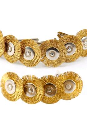 3.17*22mm Copper Wire Brush Brass Wire Wheel Brushes Polishi