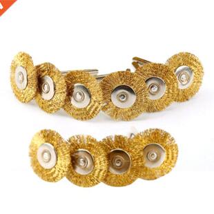 Wire Brush Brass 3.17 Brushes Copper Wheel Polishi 22mm