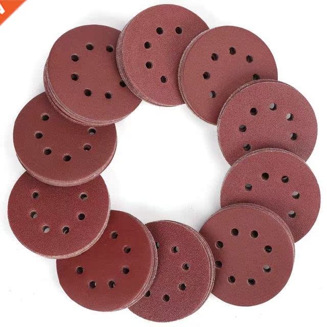 150Pcs Sandng Dscs, 125mm/5-nch Sandpaper Set, Hook and L