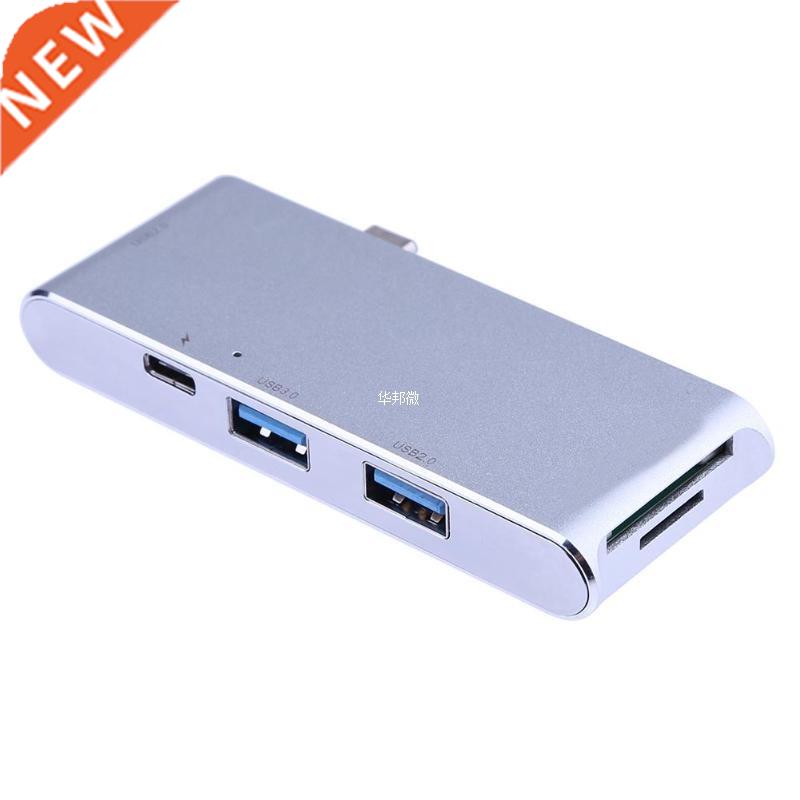 Type-C USB .1 to USB .0+ 2 USB 2.0 Hub+ .0 SD/TF Card Rea