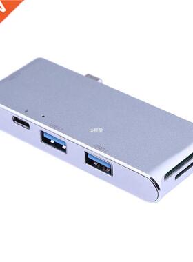 Type-C USB .1 to USB .0+ 2 USB 2.0 Hub+ .0 SD/TF Card Rea