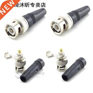 Twist Bnc Rg59 Coaxial 适用于 Connector Male lot 10Pcs