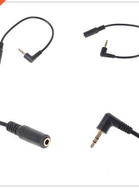 1Pcs .5mm  Pole TRS Male To Female Microphone Adapter Cabl
