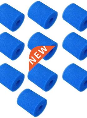 10PCS Filter Sponge Replacements for Intex Type H Washable R
