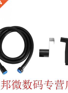 Stainless Steel Bidet Sprayer w/ Flexible Hose Black Bathroo