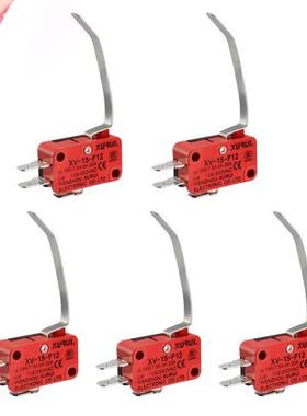 5Pcs XV-15-F12 Simulated U Lever Type Micro Limit Switch
