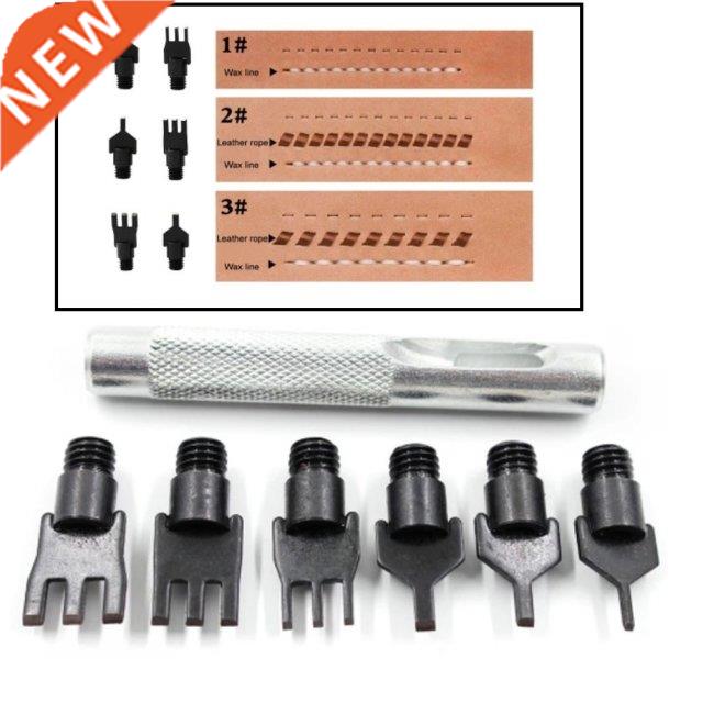 Hand Operated Tool Punch Tool 7.9cm/3.11 7pcs/set Hole Pu
