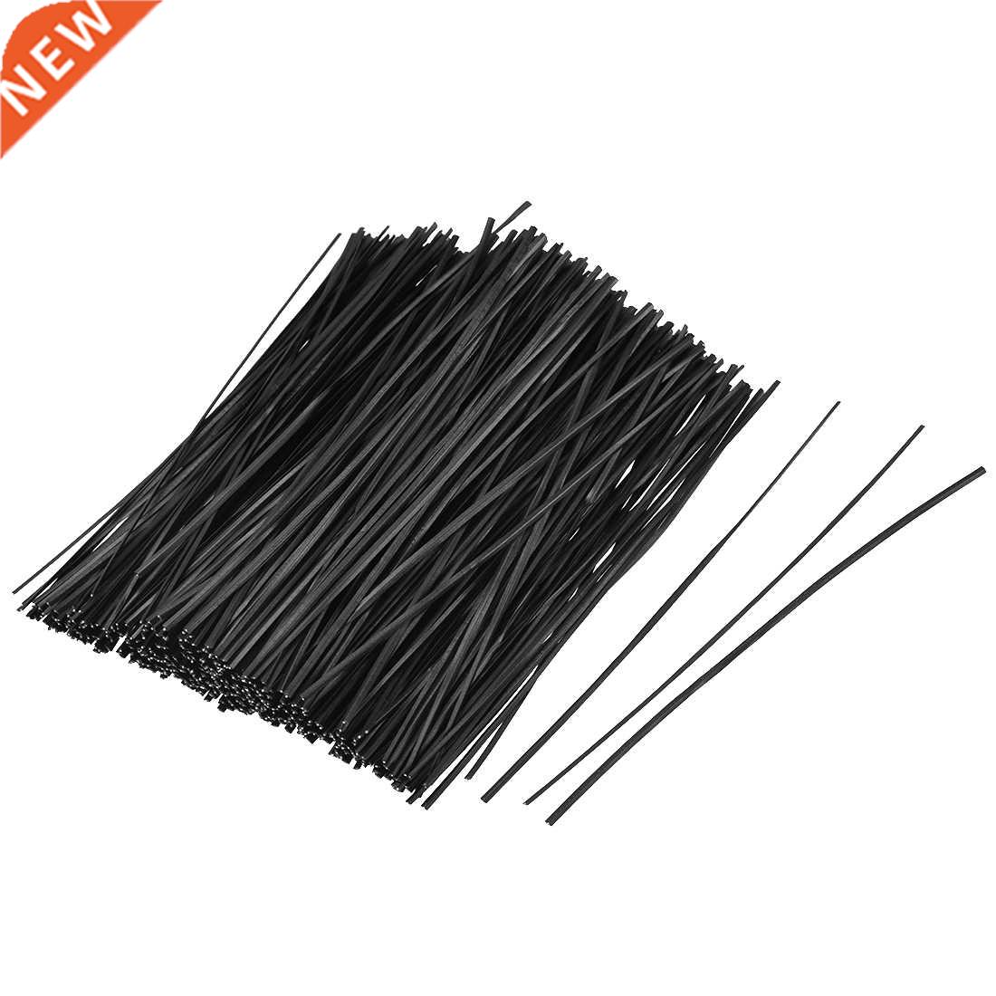 1000pcs 4 Inches Plastic Twist Ties Reusable Cable Cord Wire