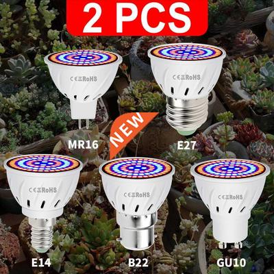 Phyto Led B22 Hydroponic Growth Light E27 Led Grow Bulb MR16