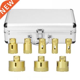 Metal Diamond Marble Brazed Cera Bit Welding Drill 8pcs Core