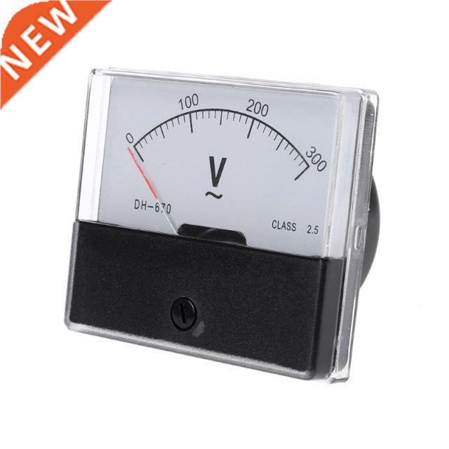 AC 0-300V Analog Panel Meter Voltmeter DH-670 Voltage Gauge