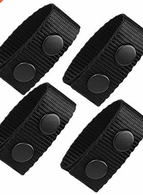 1/4/8Pcs Heavy Duty Belt Keeper Durable Sports Double Snaps
