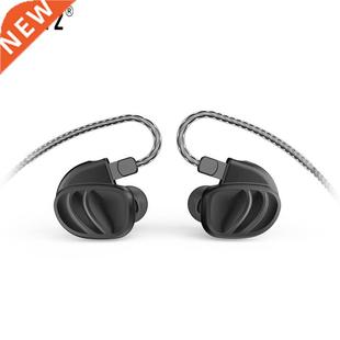 2BA Earphones 2PIN KC2 0.7 Metal 2DD Ear BQEYZ