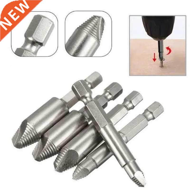 5pcs Damaged Screw Extractor Drill Bit Extractor Drill Set B