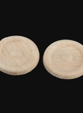 2Pcs 5cm Floral Wood Carved Decal Corner Appliques Frame Wal