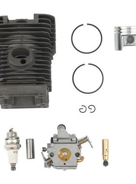 Cylnder Pston Carburetor Engne Kt For Sthl MS170 Chans