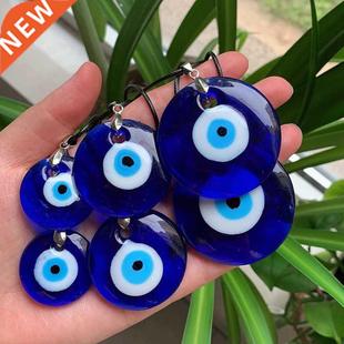 Blue Lucky Eye Women Men for Evil Necklace Glass Sea 50MM
