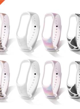 Silicone Wristband Watch Wristband Accessories Tie-dye Starr