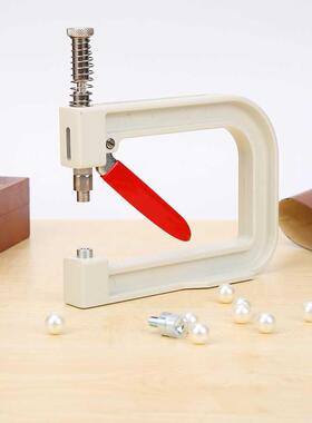 Manual Nailed Bead Machine Craft Round Pearl Rivets Fixing B