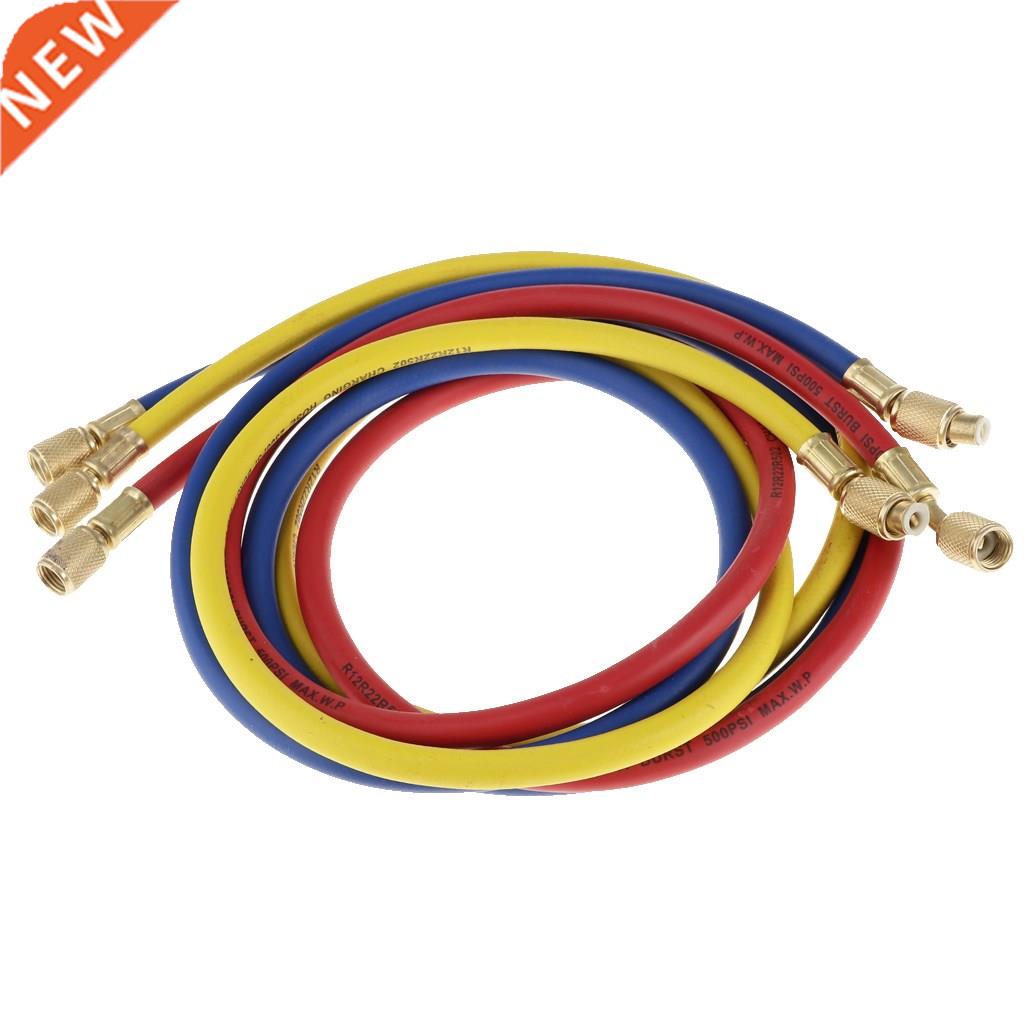 R134a R22 R410a AC Manifold Gauge 5FT Hose Air Conditioner