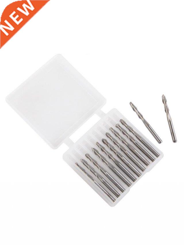12 Pcs Straight Electric Milling Ball Endless Cutter Solid C