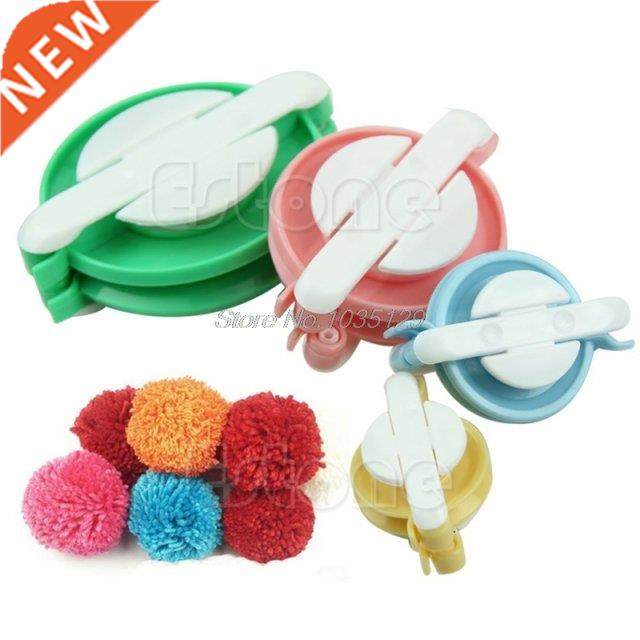 Pompon Set Appareil ommel Pom Pom Maker Clover Fluff all W