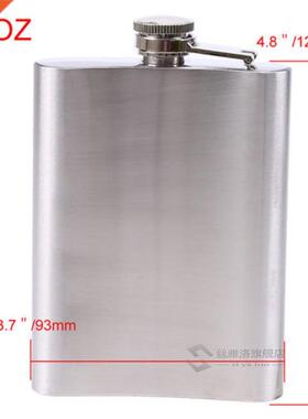 Stainless Steel Hip Flask Liquor Whiskey Alcohol Pocket Wine