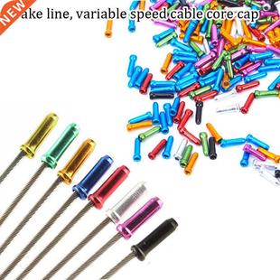 Caps Alloy Bike Road MTB End Cable Bicycle Aluminum 50Pcs