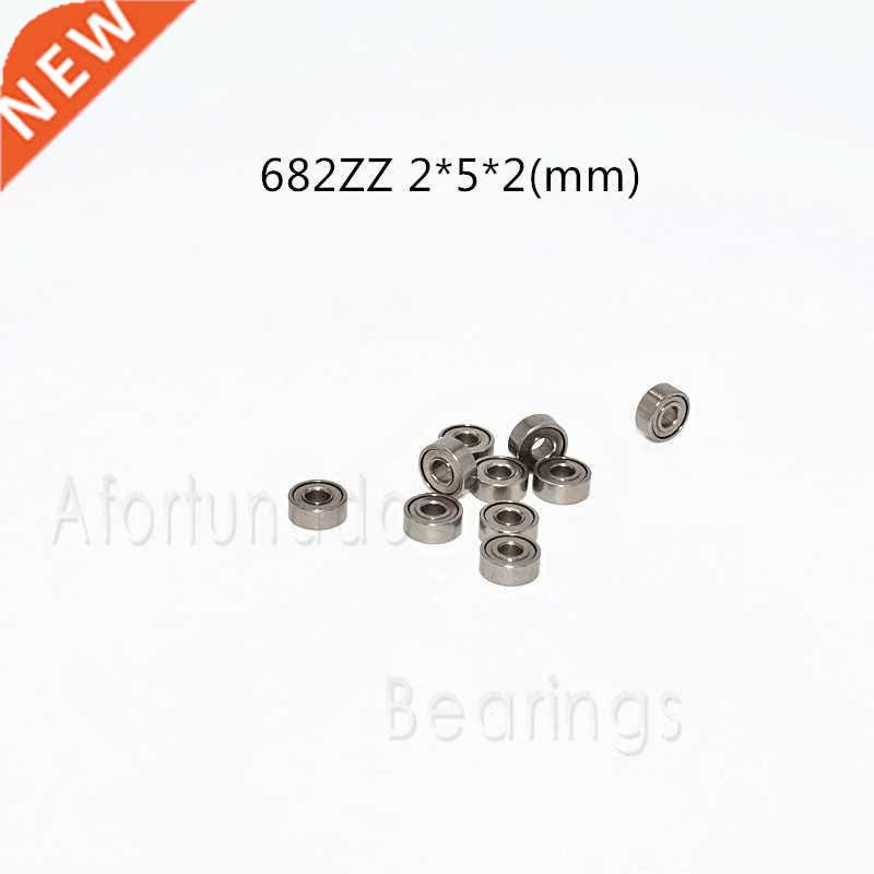 10pcs 682ZZ 2*5*2(mm) free shipping chrome steel Metal Seal