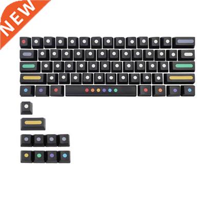 K1KF Dots Keycaps PBT Dye Sublimation Upgrade 71 Keycap Set