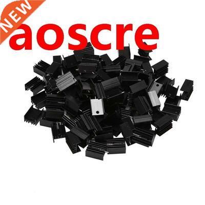 100 Pcs 20X15X10mm Aluminium TO-220 Heatsink TO 220 Heat Sin