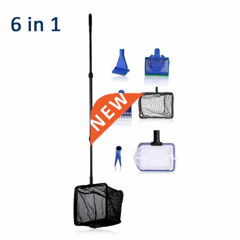Aquarium Tank Clean Set Aquarium Cleaning Tools Fish Net Gra
