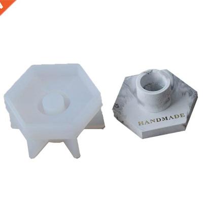 Candlestick Epoxy Resin Molds Silicone Mold Concrete Candles