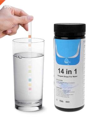14-in-1 Drinking Water Test Pool PH Bromine Test Paper Resid