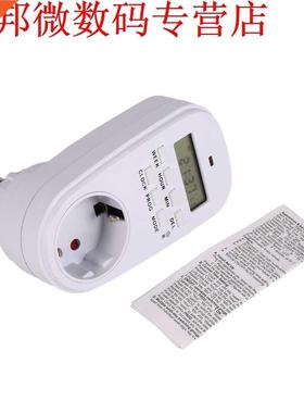 Mini Digital LCD 20V 16A Timer Switch Socket Outlet Plug-in