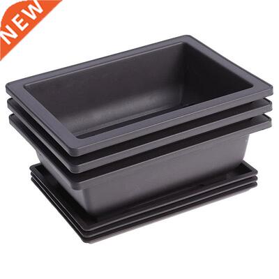 10 Packs Bonsai Training Pots with Tray Plastic Bonsai Plant