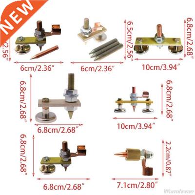 Strong Magnetic Ground Clamp Connector with Conductive Rod S