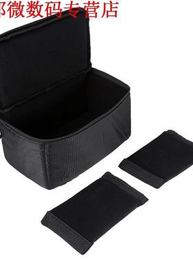 Black DSLR Partition Padded Bag Insert Case Divider built-in