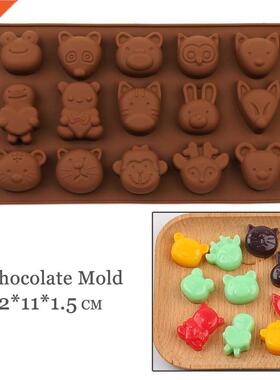 Candy Mold Animal-Chocolate-Molds Baking-Tools Silicone d-S