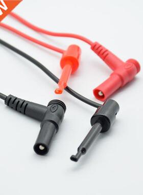 1pair Banana Plug To Test Hook Clip Probe Cable For Multimet