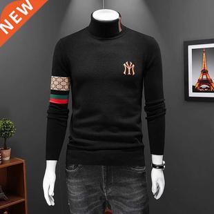 High end luxury designer fashion brand knitted embroidery hi