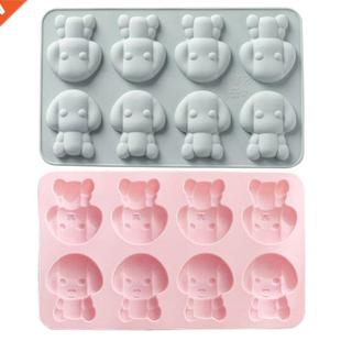 Silicone Material Chocolate Mold Silicone Mold Dog Shape Fon