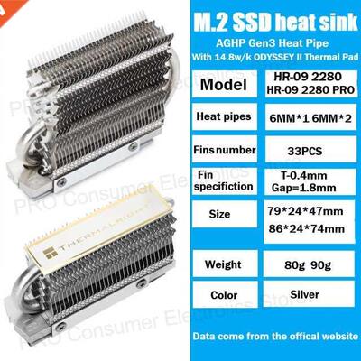 Newest HR-09 2280/HR-09 2280 PRO M.2 Sold State Drve AGHP