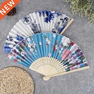 Silk Style Fan Folding Art Chinese Wedding Japanese