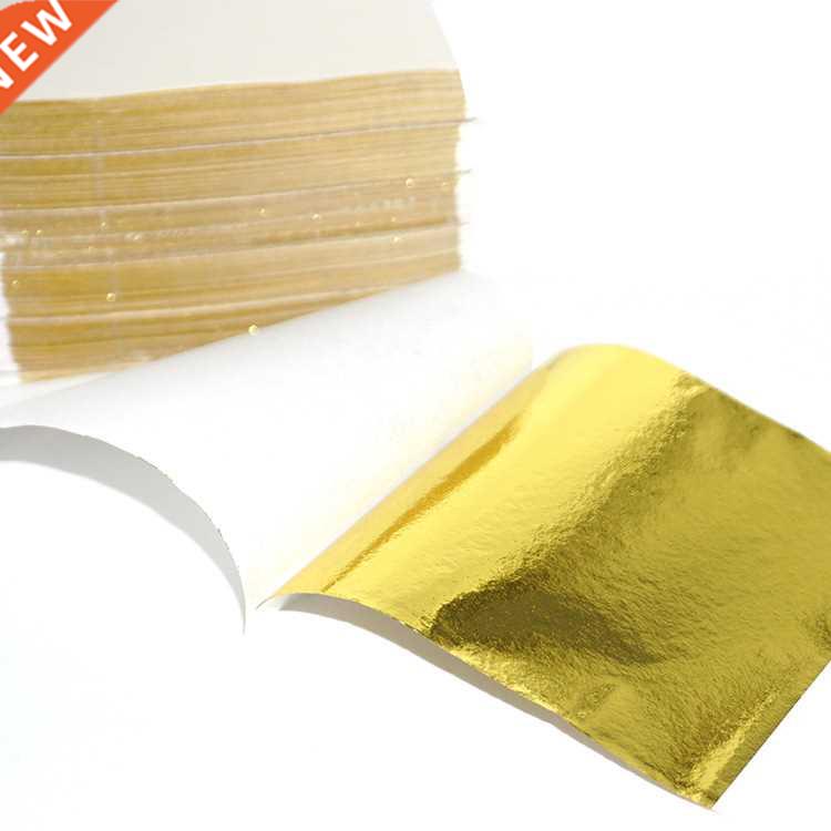 100Pcs Art Craft Design Paper Gilding Imitation Gold Sliver