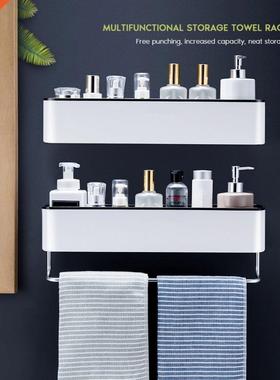 Bathroom Shelf Shower Caddy Organizer Wall Mount Shampoo Rac