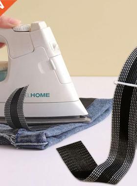 1/2/5M Iron-on Pants Edge Shorten Self-Adhesive Pants Mouth