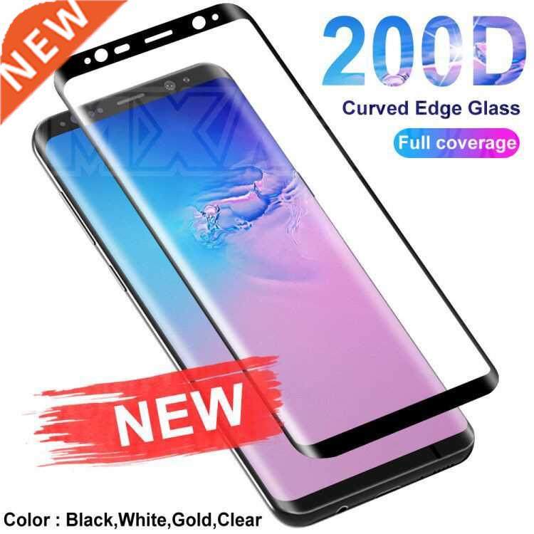 200D Curved Edge Protective Glass on Samsung Galaxy Note 8