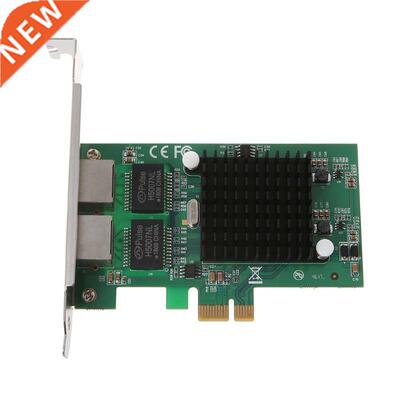 PCI-Express Dual Port 10/100/1000Mbps Gigabit Ethernet Cd